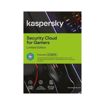 KASPERSKY SECURITY CLOUD GAMER EDITION / 3 DISPOSITIVOS / 1 AÑO (KL1923DDCFS) 