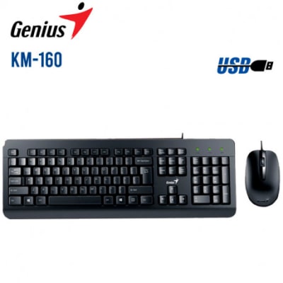 KIT TECLADO Y MOUSE GENIUS KM160 (31330001414)