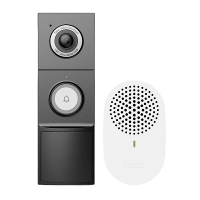 TIMBRE INTELIGENTE TAPO D235 VISIÓN 180° 2K 5MP (0170500520)