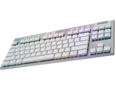TECLADO LOGITECH G915 TKL LIGHTSPEED RGB LIGHTSYNC MECANICO BLANCO (920-009660) (NT8)