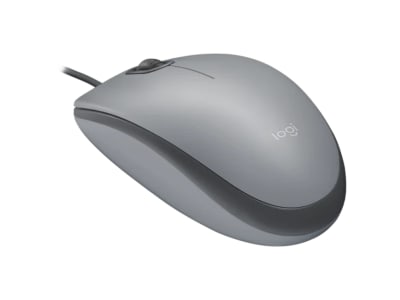 MOUSE LOGITECH M110 SILENT OPTICO USB SILVER (910-006757) (NT8)2