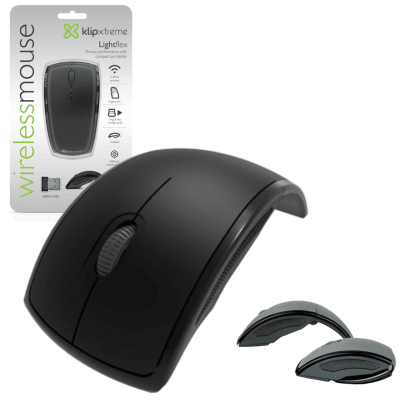 MOUSE KLIPXTREME LIGHTFLEX NEGRO (KMW-375BK)