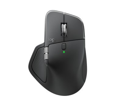 MOUSE LOGITECH MX MASTER 4 WIRELESS CON USB-C/BT/8K DPI GRAPHITE (910-007565) (NT4)1