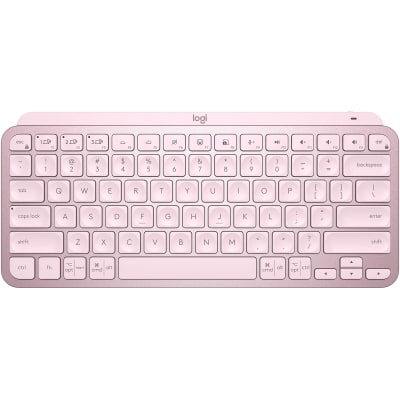 TECLADO LOGITECH MX KEYS MINI ROSADO (920-010478) ES.