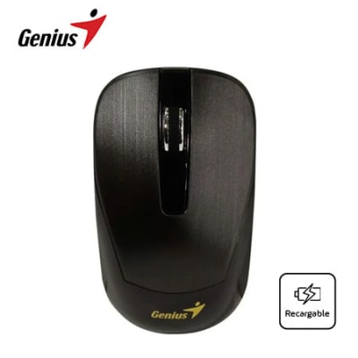 MOUSE GENIUS ECO-8015 RECARGABLE WIRELESS BLUEEYE CHOCOLATE (31030011414) (NT8)