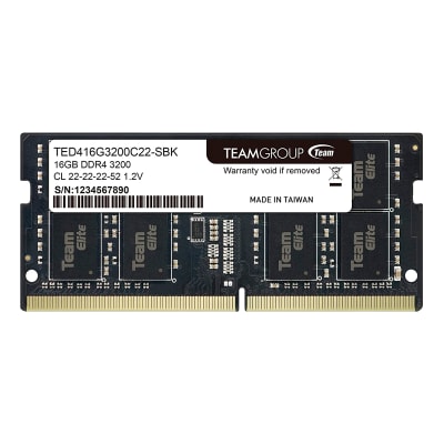 MEMORIA SO-DIMM TEAMGROUP ELITE 16GB DDR4-3200MHZ (PC4-25600) (NT4)