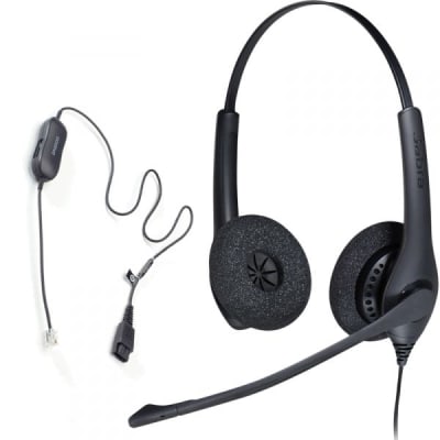 AURICULAR JABRA DIADEMA BIZ 1500 DUO QD (1519-0157)(NT3)