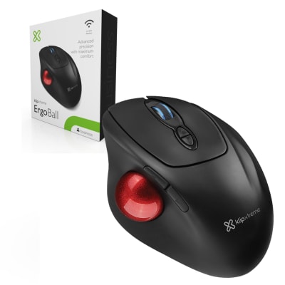 MOUSE KLIPXTREME TRACKBALL INALAMBRICO ERGO (KMW-800)4