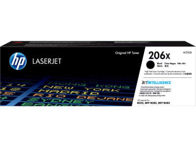 TONER HP  206X LASERJET PRO M255 NEGRO (W2110X) (NT18)