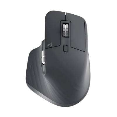 MOUSE LOGITECH MX MASTER 3S BLUETOOTH/8K DPI/GRAFITO (910-007502) (NT8)