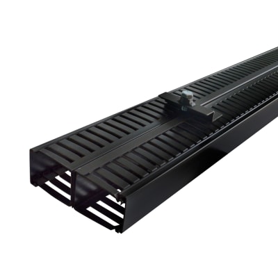 ORDENADOR DE CABLES VERTICAL DE 42-RU PARA GABINETE QUEST GF-2887 DOBLE DUCTO DE 60X80MM (OV-4577) (NT1)1
