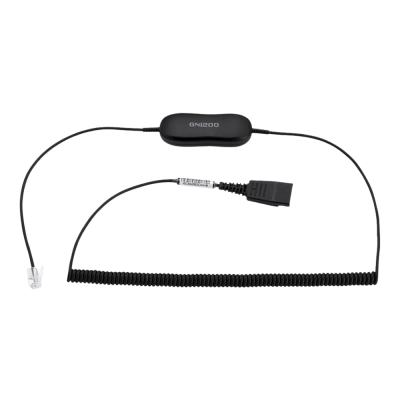 CABLE JABRA GN1218 AC ATTENUATION COILED 2MTS (88011-102) (NT3)1