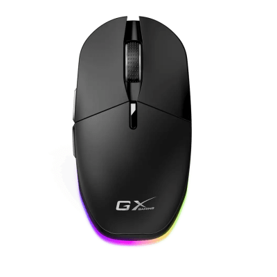 MOUSE GENIUS GX SCORPION M8250 AI COPILOT RECARGABLE WI/BT 3200 DPI 6-BOT BLACK (31060001401) (NT8)1