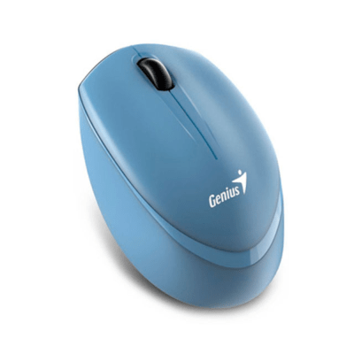 MOUSE GENIUS NX-7009 WIRELESS BLUEEYE ERGONOMICO BLUE GREY (31030030401) (NT8)1