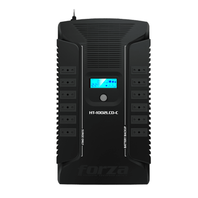 UPS FORZA INTERACTIVO 1000VA 600W 10T NEMA5-15R USB, COAX (HT-1002LCD) (NT6)