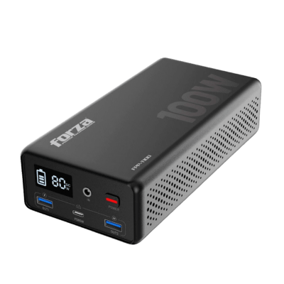 GENERADOR ELECTRICO PORTATIL FORZA FPP-T100 100W, LCD,220V, NEMA, TITAN (FPP-T100) (NT6)1