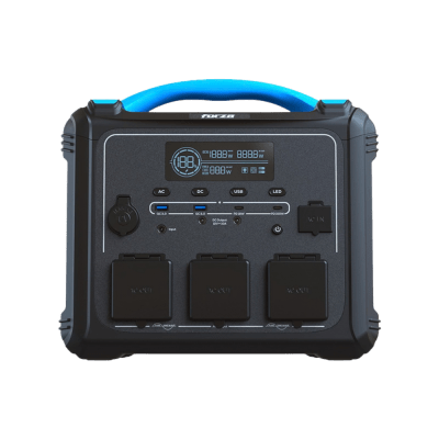 CENTRAL ELÉCTRICA PORTÁTIL FORZA 1200W, LCD, 220V NEMA, TITAN (FPP-T1202) (NT6)1