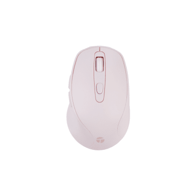 MOUSE TEROS TE-1234S INALÁMBRICO, 2.4GHz, 6 BOTONES, USB, ROSADO (TE-1234S)1