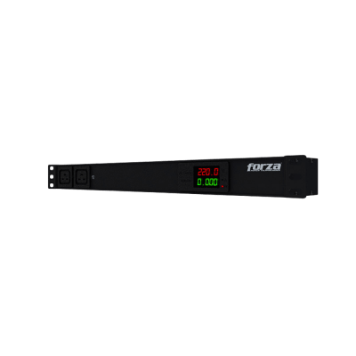 PDU FORZA MEDIABLE 4000W 10 TOMAS 1U 220V LCD (FPD-1012M1U) (NT6)3