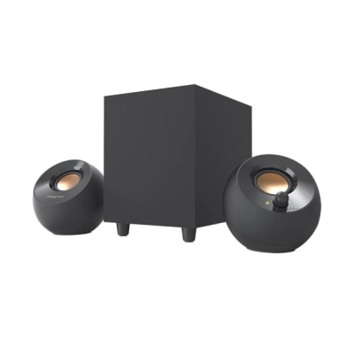 PARLANTE CREATIVE PEBBLE PLUS 2.1 USB BLACK (51MF0480AA000)