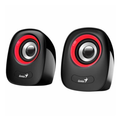 PARLANTE GENIUS SP-Q160 ROJO USB POWER 6W (31730027401) (NT8)