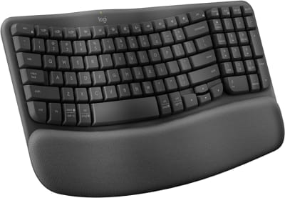 TECLADO LOGITECH ERGO WAVE WIRELESS SP GRAPHITE (920-012278)