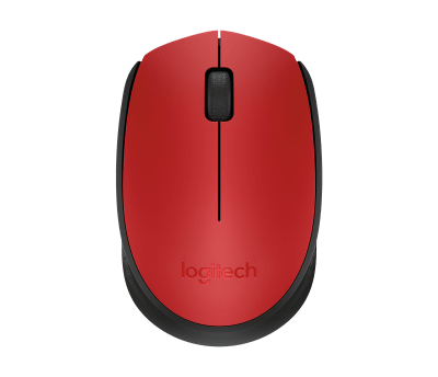 MOUSE LOGITECH M170 ROJO (910-004941)1