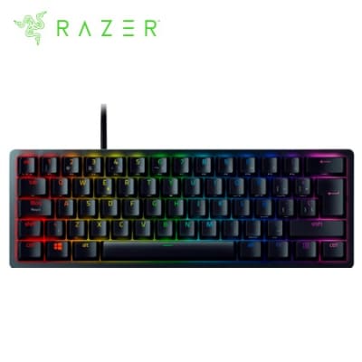 TECLADO RAZER HUNTSMAN MINI CHROMA RGB OPTICAL MECANICO SWITCH PURPURA SP (RZ03-03392900-R311) NT85