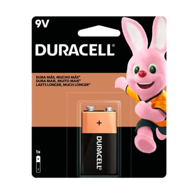 BATERIA DURACELL 9V BLISTER X 1 UND