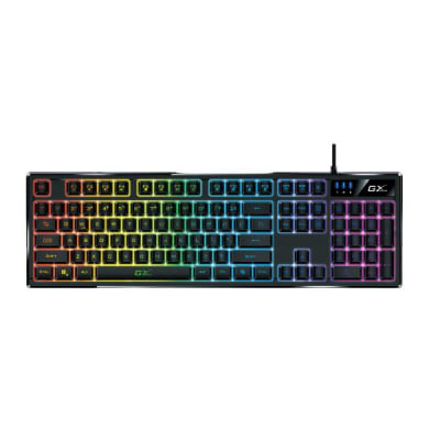 TECLADO GENIUS GX SCORPION K7 AI COPILOT GAMING RGB MACRO USB SP NEGRO (31310054401) NT8