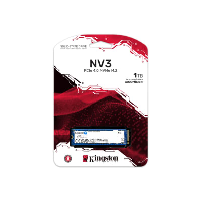 UNIDAD DE ESTADO SOLIDO KINGSTON 1000GB NV3 PCIe 4.0 (SNV3S/1000G) (NT4)