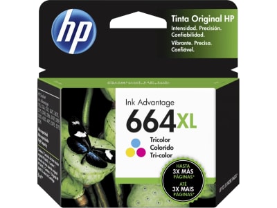 TINTA HP F6V30AL 664XL COLOR 330 PGS (F6V30AL) (NT18)
