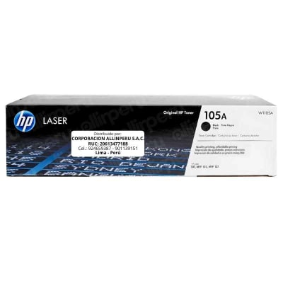 TONER HP 105A LASERJET 107A NEGRO (W1105A) (NT18)
