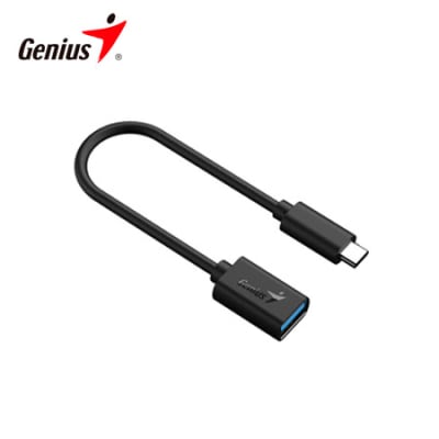 Z ADAPTADOR GENIUS ACC-C2AC USB-C A USB-A 21CM BLACK (32590003400)2