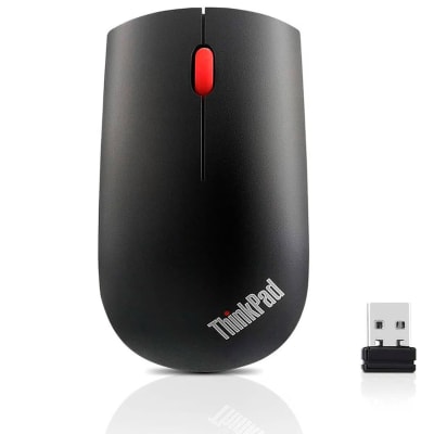 MOUSE LENOVO THINKPAD ESSENTIAL INALAMBRICO USB NEGRO (4X30M56888)3