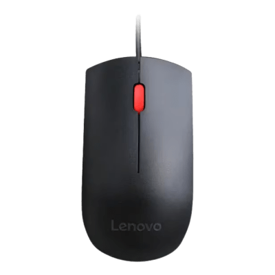 MOUSE LENOVO ESSENTIAL, 1600 DPI, USB, NEGRO (4Y50R20863)