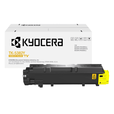 TONER DE IMPRESIÓN KYOCERA- AMARILLO (TK-5382Y) (NT14)