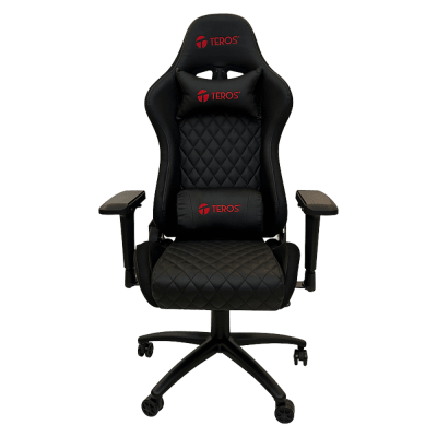 SILLA GAMER TEROS TE-8121N, NEGRO (TE-8121NV2) (NT4)1