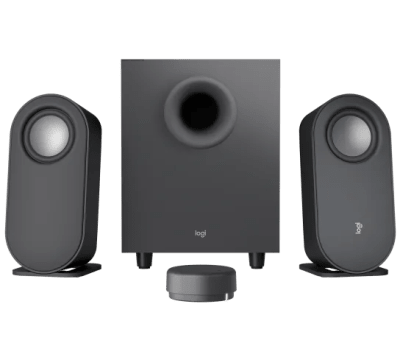 PARLANTE LOGITECH Z407 2.1, 80W, BLUETOOTH CON SUBWOOFER /CONTROL INALAMBRICO NEGRO (980-001348) (NT8)