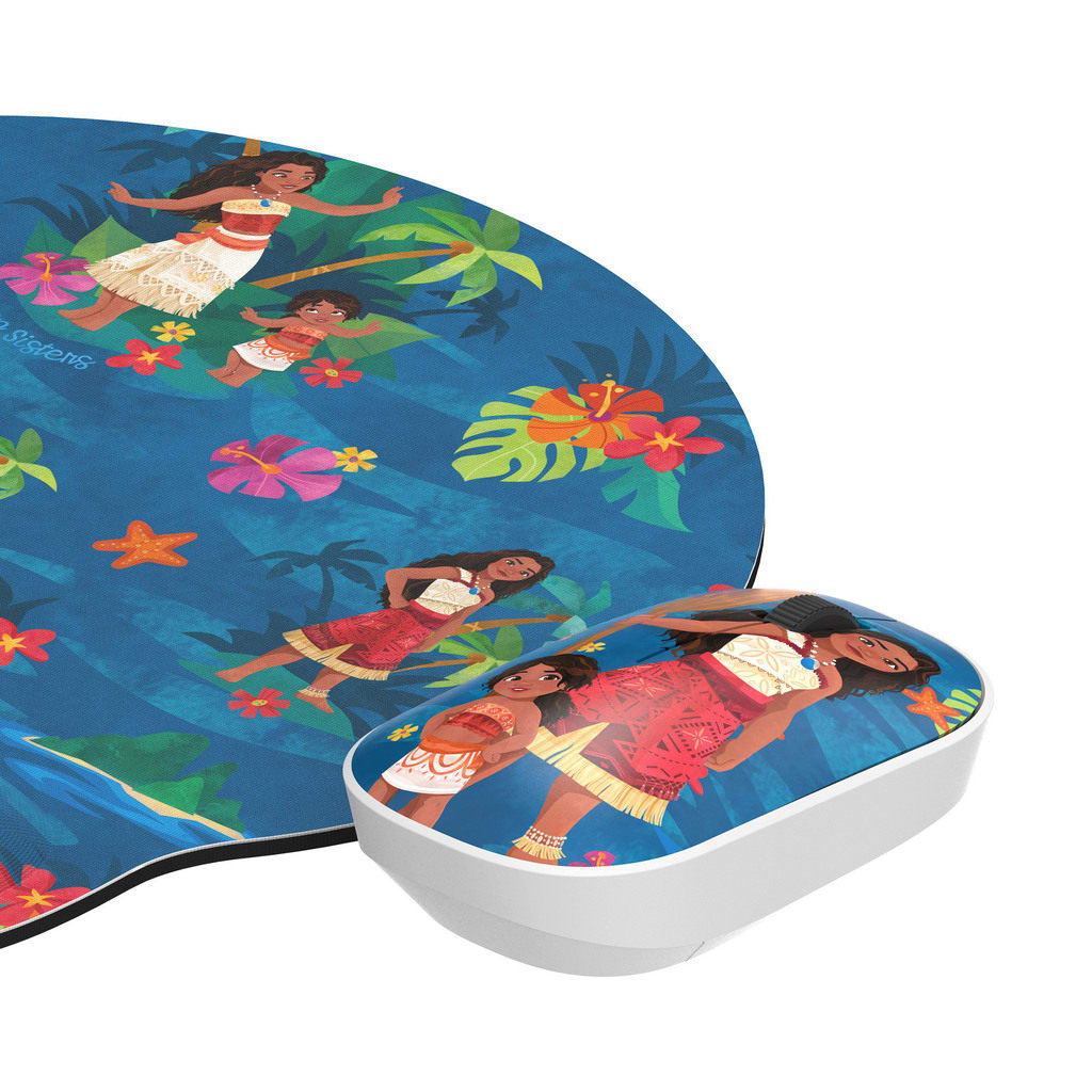 KIT MOUSE INALAMBRICO Y MOUSEPAD XTECH EDICION MOANA ( XTM-DKT3MO) NT32