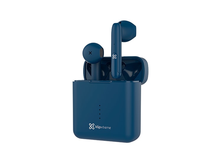 AUDÍFONOS INALÁMBRICOS TWINTOUCH KLIP XTREME AZUL (KTE-010BL) 0