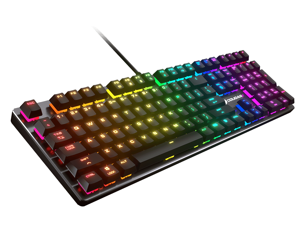 TECLADO MECÁNICO COUGAR VANTAR MX SWITCH RED(37VAMM1SB.00024