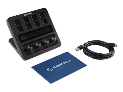 STREAM DECK+ EL GATO TECLAS LCD PANEL TACTIL (10GBD9901) (NT18)5