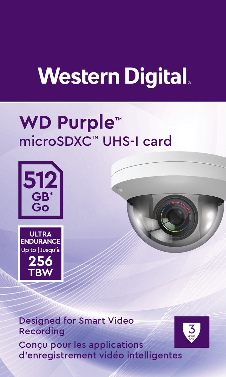 MEMORIA MICROSDXC WD PURPLE 512 GB (WDD512G1P0C) (NT15) 0