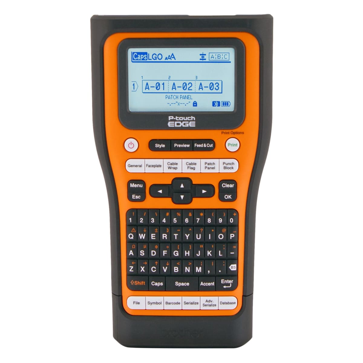 ROTULADORA INDUSTRIAL BROTHER PORTÁTIL P-TOUCH EDGE (PT-E560BTVP) (NT22) 0