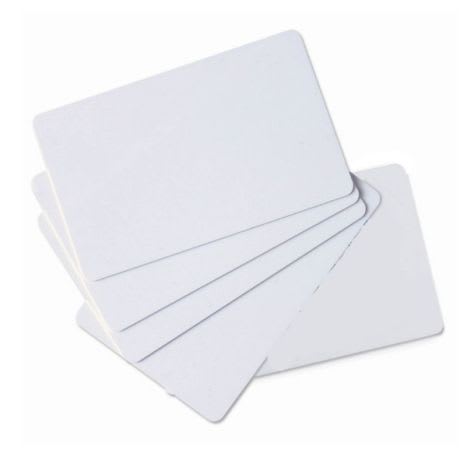 TARJETA DE IDENTIFICACIÓN ZEBRA IMPRIMIBLE/53.85MM X 85.85MM/BLANCO/500 PAQUETE (104523-111) (NT7)2