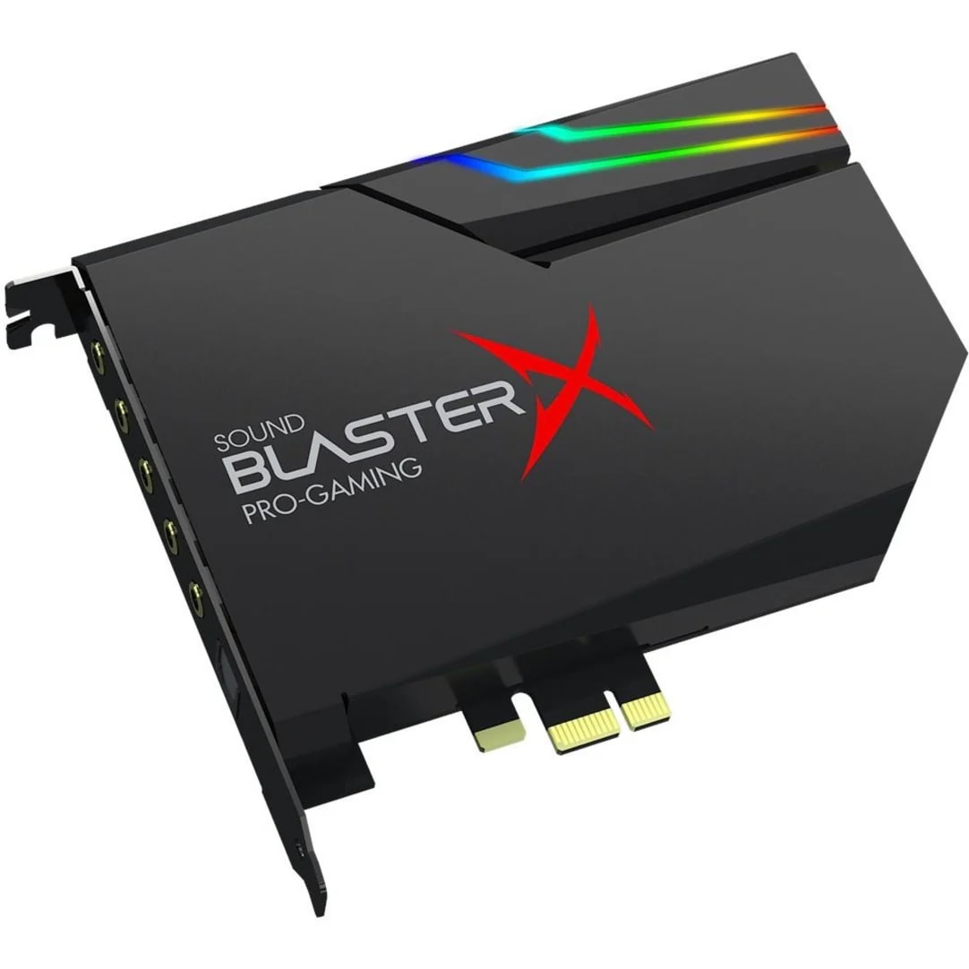 TARJETA SONIDO CREATIVE PCIE SOUND BLASTER X AE-5 PLUS GAMING SB1740 5.1 (70SB174000003) (NT8)3
