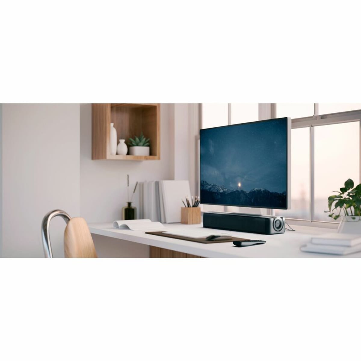 PARLANTE CREATIVE SOUND BAR STAGE SE 24W/48W BT/USB SB SURROUND 220V BLACK (51MF8410AA000) (NT8)2