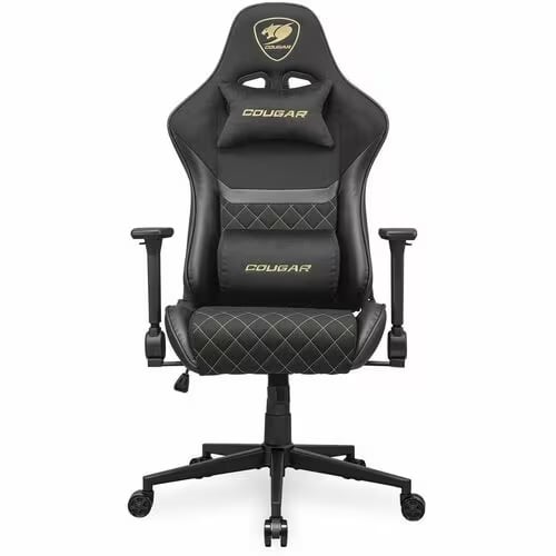 SILLA GAMER COUGAR ARMOR V2 CGR-A2F-GLB, TEJIDA ORO (3MA2FGLB.0001) (NT7)1