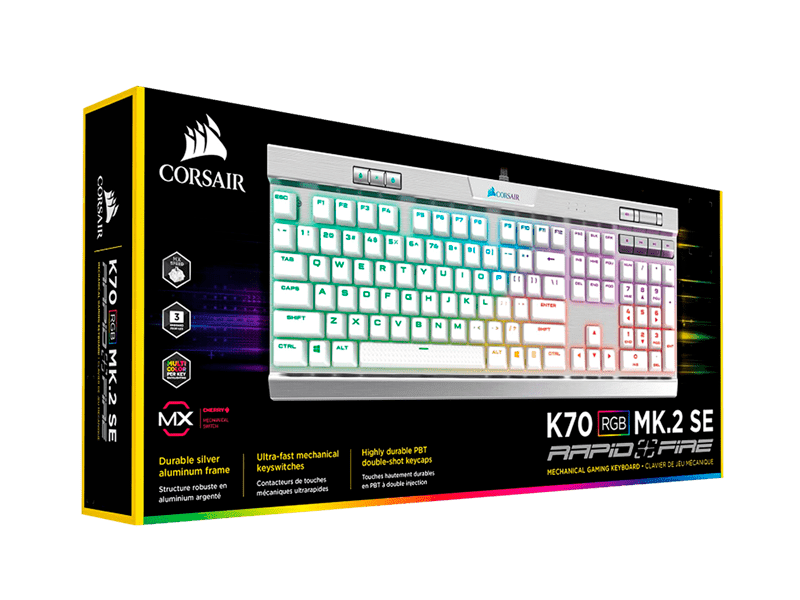TECLADO MECÁNICO CORSAIR K70 RGB MK.2 CH MX (CH-9109114-NA)7
